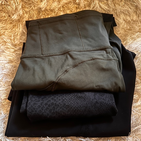 lululemon athletica Pants - 3 Pairs of Lululemon Leggings